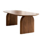 Modern Style Wooden Office Desk Oval Shape Conference Table with 2 Legs for Office Clearhalo 'furn' 'furn_office_desk' 'Furniture' 'Office Desks' 'Office Furniture' 'office_desk' 1200x1200_64383bb7-4f7c-44b9-8246-7e8be53e64bb