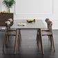 Contemporary Sintered Stone Top Standard Dining Set Rectangle Gray Dining Set for Kitchen Clearhalo 'Dining Room Sets' 'Dining Tables & Seating' 'dining_room_set' 'furn' 'furn_dining_room_set' 'Furniture' 'furniture_dining_room_set' 'Kitchen & Dining Furniture' 'kitchen&dining_furn' 'kitchen' 1200x1200_6439b387-ef4b-4250-9e7c-cd5b4d285914
