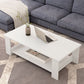 Rectangular Coffee Table Scandinavian Wood Four Legs Coffee Cocktail Table Clearhalo 'Coffee & Accent Tables' 'Coffee Tables' 'coffee_tables' 'furn' 'furn_coffee_tables' 'Furniture' 'Living Room Furniture' 1200x1200_643a95f8-f3c9-42b7-972a-f2bfddda48cc