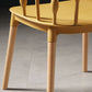 Contemporary Style Dining Room Chairs Plastic Armless Chairs with Wooden Legs Clearhalo ' kitchen&dining_furn' 'Dining Chairs' 'Dining Tables & Seating' 'dining_chair' 'furn' 'furn_dining_chair' 'Furniture' 'furniture_dining_chair' 'Kitchen & Dining Furniture' 'kitchen' 1200x1200_643e9b4c-0793-4efa-99e7-d1558c44c914