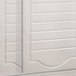 Modern White Wood Frame Wardrobe Freestanding Wardrobe with Soft Close Doors