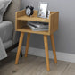 22,4 "/23,6" Table table de nuit en bois en bleu / blanc / Night Night Stand