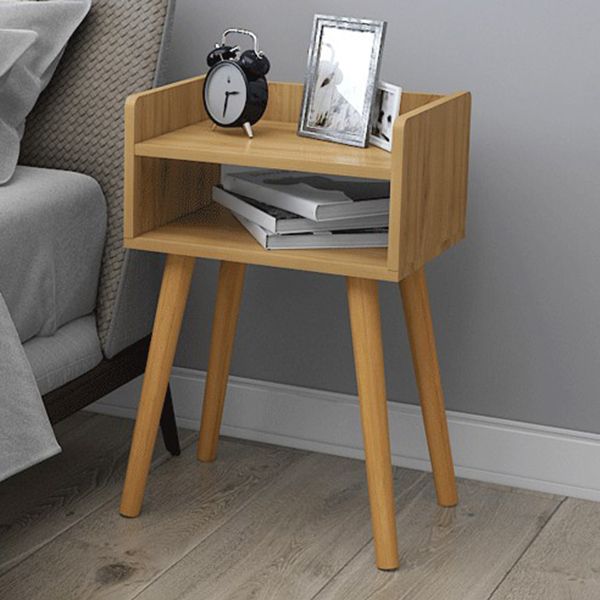 22,4 "/23,6" Table table de nuit en bois en bleu / blanc / Night Night Stand