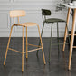 Scandinavian Milk Tea Shop Metal Bar Stool Matte Finish Footrest Stool Clearhalo 'Bar Furniture' 'Bar Stools' 'bar_stools' 'furn' 'furn_bar_stools' 'Furniture' 'furniture_bar_stools' 'Kitchen & Dining Furniture' 1200x1200_64467eb7-5195-44f7-acca-59f2b0dfa12a