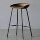 Industrial Leather Distressed Quilted Barstool Indoor Tall Stool with Bucket Seat Clearhalo 'Bar Furniture' 'Bar Stools' 'bar_stools' 'furniture_bar_stools' 'Kitchen & Dining Furniture' 'kitchen&dining_furn' 'kitchen' 'kitchen_furn' Furniture' 1200x1200_64470e30-f38c-488d-8f40-440b05ef8948