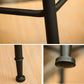Industrielles Bartisch-Set aus Holz, 1/2/3-teilig, rundes Theken-Set für den Heimgebrauch