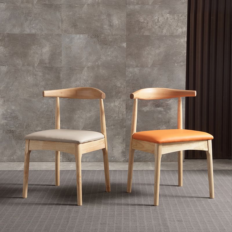 Glam Style Side Chair Wooden Open Back Indoor Dining Side Chair Clearhalo 'Dining Chairs' 'Dining Tables & Seating' 'dining_chair' 'furn' 'furn_dining_chair' 'Furniture' 'furniture_dining_chair' 'Kitchen & Dining Furniture' 1200x1200_6449c483-035c-451b-85a1-96eee7f53d87
