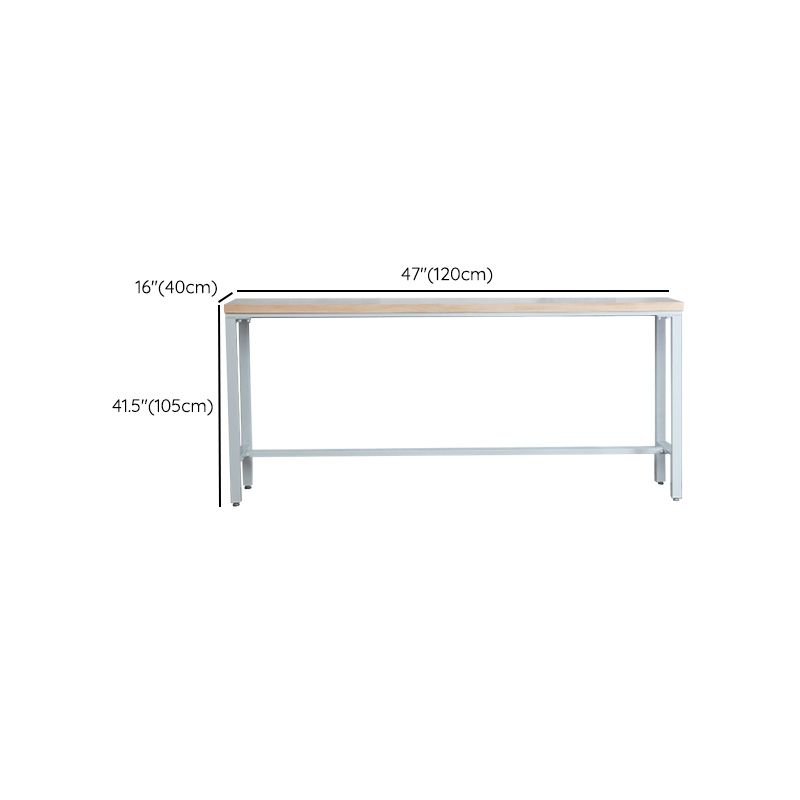 Contemporary Bar Table Set 1/4/6 Pieces Rectangle Solid Wood Bistro Set Clearhalo 'Bar Furniture' 'furn' 'furn_home_bar_bar_sets' 'Furniture' 'Home Bars & Bar Sets' 'home_bar_bar_sets' 'Kitchen & Dining Furniture' 1200x1200_644a0538-55f8-4e45-a6c5-2eab7dd4373c