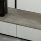 Industrielles 1/2/4-teiliges Bartisch-Set, rechteckiger Bartisch mit hohen Metallhockern