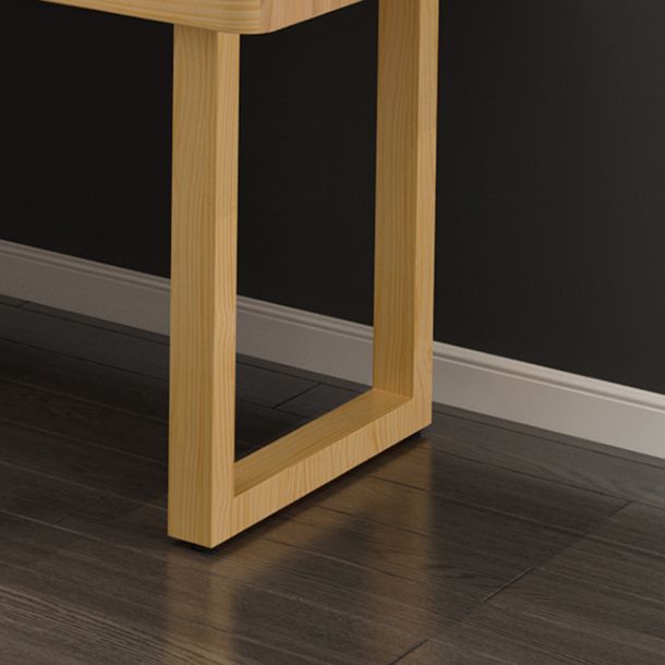 Modern Solid Wood Desk Natural L-Shape Office Writing Desk Excluding Chairs Clearhalo 'furn' 'furn_office_desk' 'Furniture' 'Office Desks' 'Office Furniture' 'office_desk' 1200x1200_645cc5b8-f3e5-4f76-8ae1-abb96886aecb