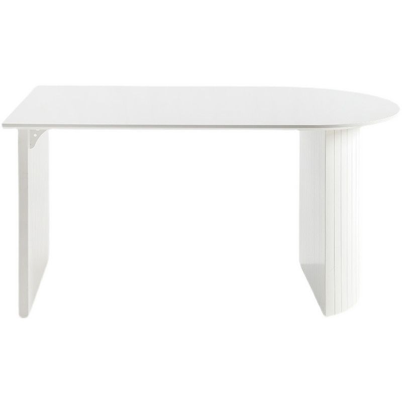 Free Form White Dining Table Sintered Stone Table Contemporary with Double Pedestal Clearhalo ' dining_table' 'Dining Tables & Seating' 'Dining Tables' 'furn' 'furn_dining_table' 'Furniture' 'furniture_dining_table' 'Kitchen & Dining Furniture' 'kitchen&dining_furn' 'kitchen' 'kitchen_dining_table' 1200x1200_645ce4e9-0946-49de-9b5e-8a0e375921b8