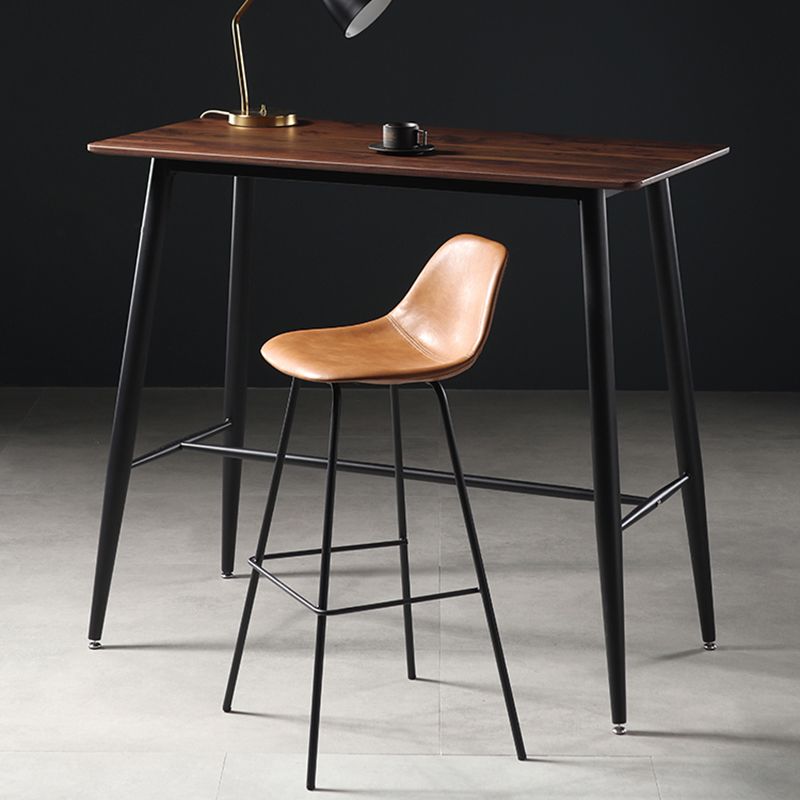 Contemporary Modern Metal Indoor Armless Stool Low Back Bar Stool Clearhalo 'Bar Furniture' 'Bar Stools' 'bar_stools' 'furn' 'furn_bar_stools' 'furniture_bar_stools' 'Kitchen & Dining Furniture' 'kitchen&dining_furn' 'kitchen' 'kitchen_furn' Furniture' 1200x1200_64610eb2-b898-48ac-b603-7872459fd469