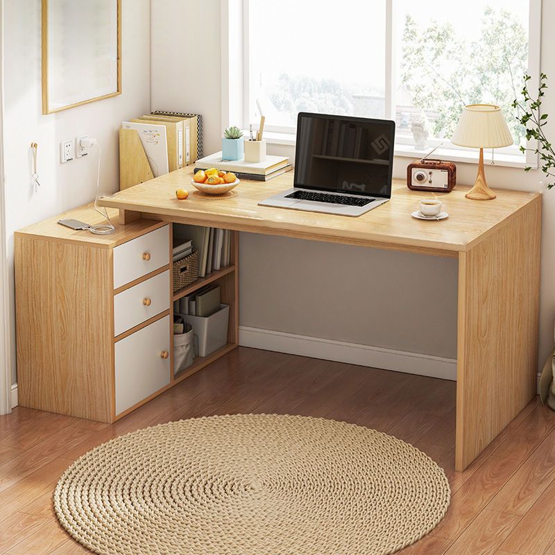 Contemporary Home Credenza Desk Rectangular Wooden Writing Desk Clearhalo 'furn' 'furn_office_desk' 'Furniture' 'Office Desks' 'Office Furniture' 'office_desk' 1200x1200_6462a16c-fca5-4b88-9b8b-1eb125dbcd69