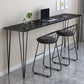 Industrial Style Rectangle Wood Top Counter Table 42-inch Height Bar Table Clearhalo 'Bar Furniture' 'Bar Tables' 'bar_tables' 'furn' 'furn_bar_tables' 'Furniture' 'furniture_bar_tables' 'Kitchen & Dining Furniture' 1200x1200_6465ce13-97c1-40ec-a875-8d96c523f284