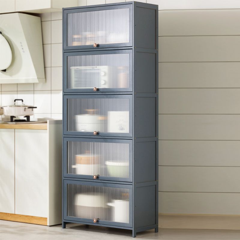 Mesa contemporánea de la mesa del aparador Bamboo con puertas para la cocina