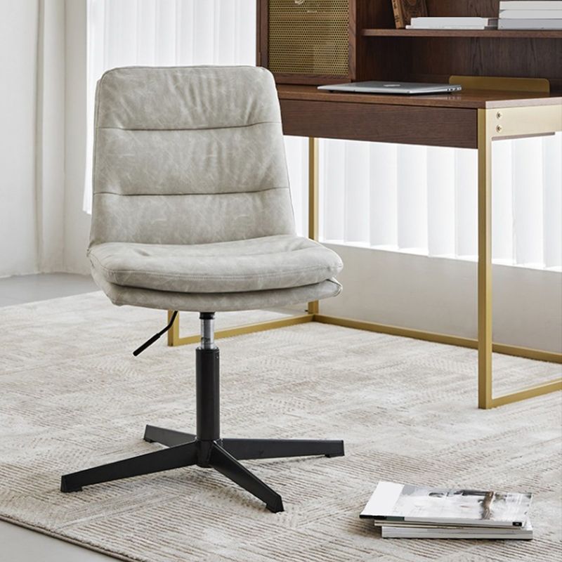 Armless Office Chair No Wheels Conference Chair for Living Room Home Clearhalo 'furn' 'furn_office_chair' 'Furniture' 'Office Chairs' 'Office Furniture' 'office_chair' 1200x1200_6466f2e2-ba70-4ba6-9def-f613aa767458