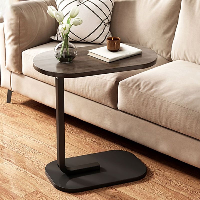 Tavolo laterale C contemporaneo Tabella accento laterale Tavolo d'angolo in metallo