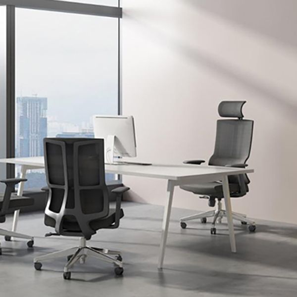 24" Wide Modern Desk Chair Breathable AirGrid Arms Included Office Chair Clearhalo 'furn' 'furn_office_chair' 'Furniture' 'Office Chairs' 'Office Furniture' 'office_chair' 1200x1200_6467838e-380c-4c21-a29b-23b62419fdf6