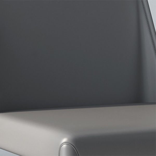 Designer Style Saddle Leather Restaurant Side Chair Matte Finish Parsons Dining Chair (Set of 2) Clearhalo ' kitchen&dining_furn' 'Dining Chairs' 'Dining Tables & Seating' 'dining_chair' 'furn' 'furn_dining_chair' 'Furniture' 'furniture_dining_chair' 'Kitchen & Dining Furniture' 'kitchen' 1200x1200_64688d3a-07db-4635-9c61-e2a5165680b8