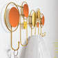 Contemporary Stainless Steel Coat Hanger Wall Mounted Orange Coat Rack Clearhalo 'Entry & Mudroom Furniture' 'furn' 'furn_hall_tree_coat_racks' 'Furniture' 'Hall Trees & Coat Racks' 'hall_tree_coat_racks' 1200x1200_6468df2c-2114-4c28-b54e-eee08dbdd28a