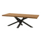 Rectangle 4 Legs Industrial Table Solid Wood Fixed Table for Restaurant Clearhalo ' dining_table' 'Dining Tables & Seating' 'Dining Tables' 'furn' 'furn_dining_table' 'Furniture' 'furniture_dining_table' 'Kitchen & Dining Furniture' 'kitchen&dining_furn' 'kitchen' 'kitchen_dining_table' 1200x1200_6469e1c4-1150-410b-a399-74dbd1388d71