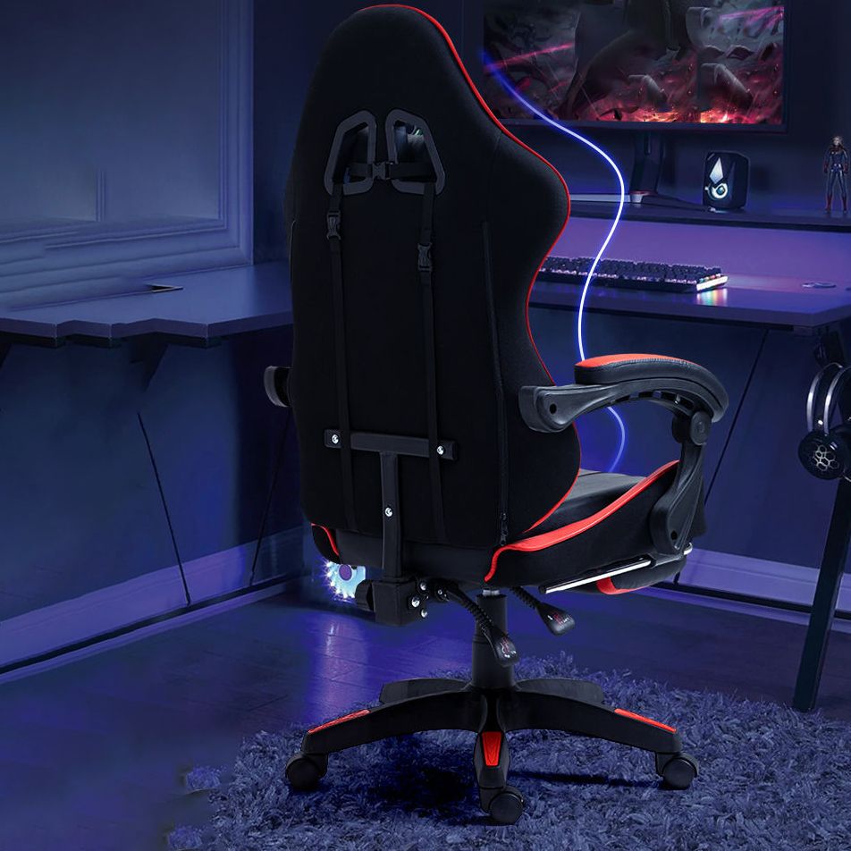 Silla de escritorio moderna silla de computadora de cuero por faux silla con ruedas con ruedas