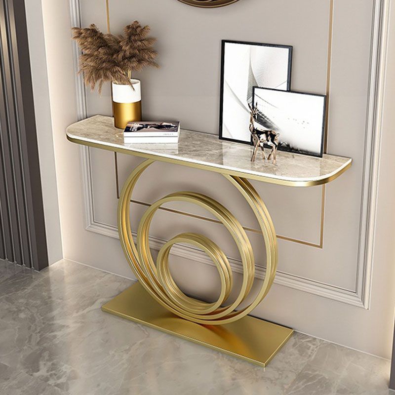 Tavolino di divano console di ferro moderno per la sala per la sala per la sala