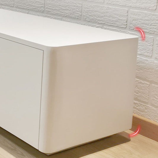 Console televisiva contemporanea Console in legno solido TV stand con cassetti