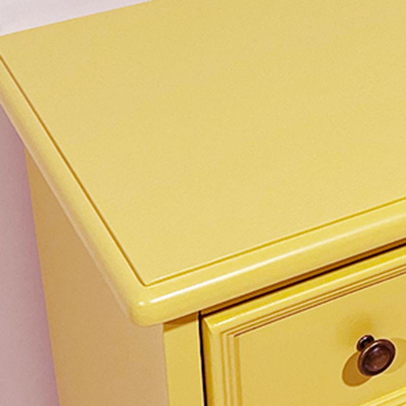 Coffre de rangement pour chambre à coucher, coffre vertical nautique en bois avec tiroirs