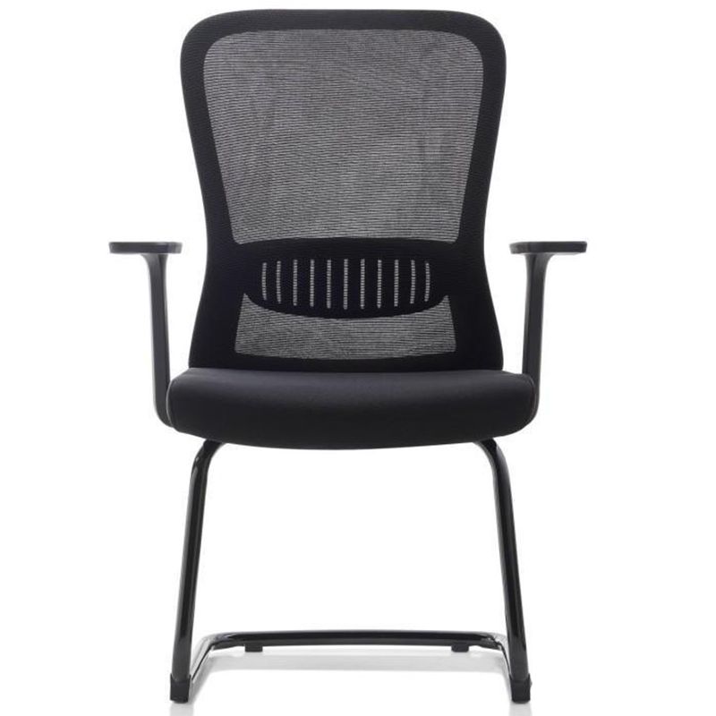 Fixed Arms Office Chair Upholstered No Distressing Modern Desk Chair Clearhalo 'furn' 'furn_office_chair' 'Furniture' 'Office Chairs' 'Office Furniture' 'office_chair' 1200x1200_64716a99-a4b9-4b27-8b5d-0e166e30ca43