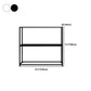 Etagere Metal Bookshelf 2-tier Open Back Modern Bookcase in Burnish