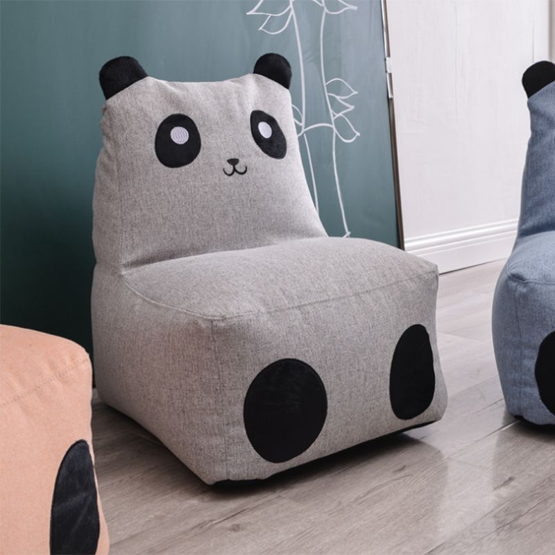 Chaise sans bras mélangée en lin, 22,05 "W √ó 17.72" L √ó 23,62 "H / 27,56" W √ó 23,62 "L √ó19.69" H