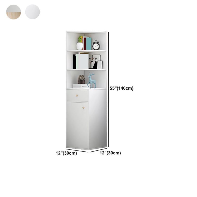 Modern Accent Chest with Drawer Rectangle Water Proof Chest with 1 Door