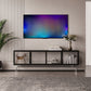 Industrial Metal TV Stand Home Enclosed Storage TV Cabinet with Glass Doors Clearhalo 'furn' 'furn_tv_stands_entertainment_centers' 'Furniture' 'Living Room Furniture' 'TV Stands & Entertainment Centers' 'TV Stands & Media Storage Furniture' 'tv_stands_entertainment_centers' 1200x1200_6475a0f4-71f7-42f9-8c4d-7d9f1ce13679