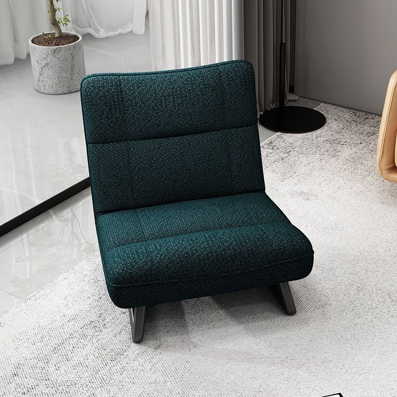 Fixed Back Sled Slipper Chair Solid Color Mid-century Modern Lounge Chair Clearhalo 'Accent Chairs' 'accent_chairs' 'Chairs & Seating' 'furn' 'furn_accent_chairs' 'Furniture' 'Living Room Furniture' 1200x1200_6475b1c1-ce73-4655-ad2f-96b9bd5e4eab