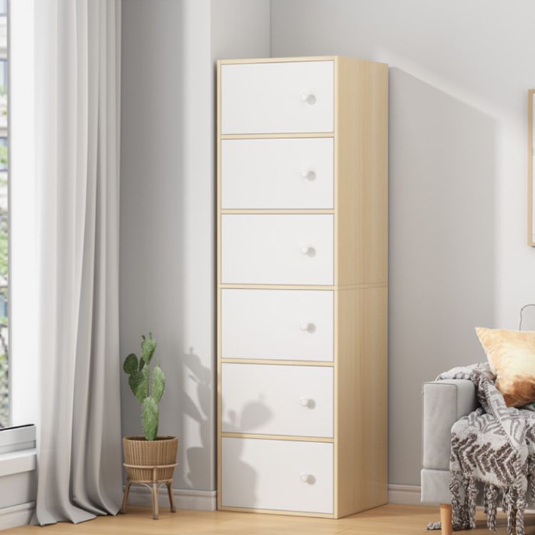 Contemporary Rectangle Storage Cabinet Manufactured Wood Accent Cabinet with Doors Clearhalo 'Cabinets & Chests' 'cabinets_chests' 'furn' 'furn_cabinets_chests' 'Furniture' 'Living Room Furniture' 1200x1200_6475ed52-6fdb-4897-8ef9-7b24e65575b0