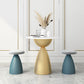 Minimalist Round Shape Sintered Stone Dining Table Standard 27.5 inch Dining Table for Kitchen Clearhalo ' dining_table' 'Dining Tables & Seating' 'Dining Tables' 'furn' 'furn_dining_table' 'Furniture' 'furniture_dining_table' 'Kitchen & Dining Furniture' 'kitchen&dining_furn' 'kitchen' 'kitchen_dining_table' 1200x1200_64765ed7-eb71-4a93-9f26-256dc9da2e9f