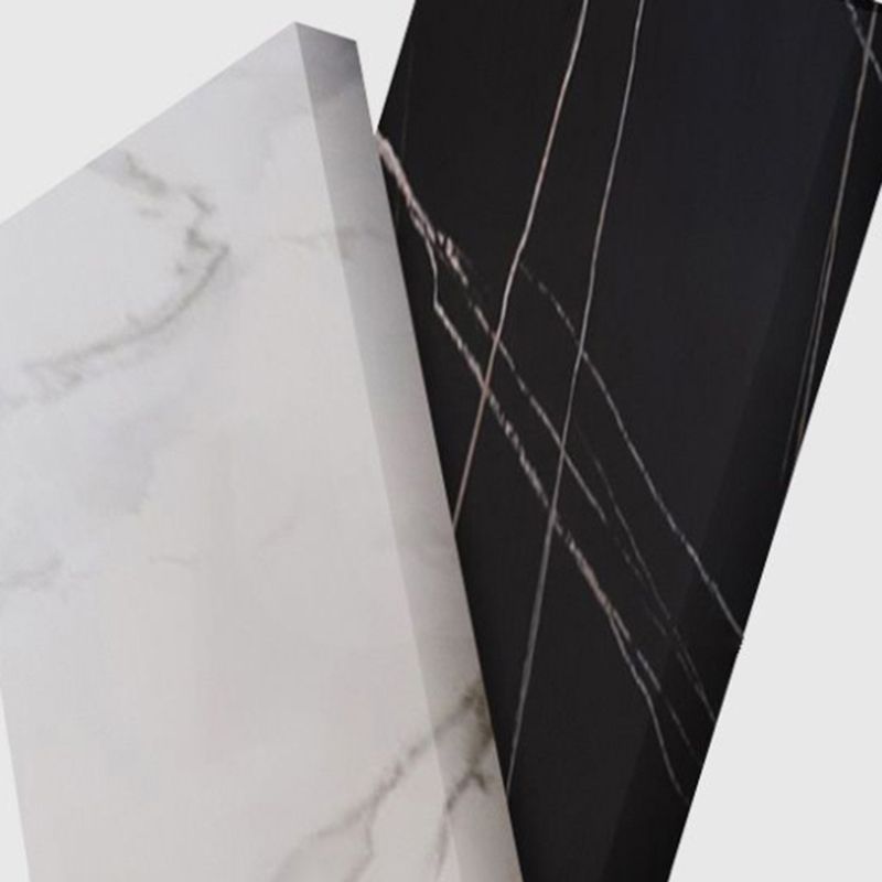 Square Marble Side Table Contemporary Black Storage Side Table Clearhalo 'Coffee & Accent Tables' 'End & Side Tables' 'end_side_table' 'end_side_tables' 'furn' 'furn_end_side_tables' 'Furniture' 'furniture_end_side_table' 'Living Room Furniture' 1200x1200_6476b589-06cc-4c3e-8beb-5fdf3b91de36