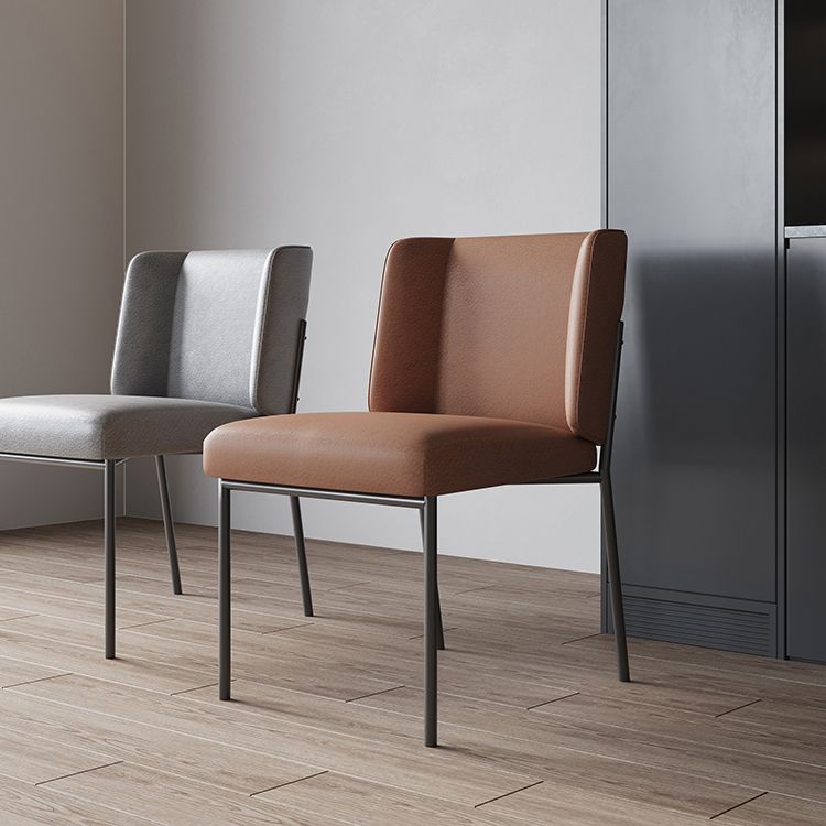 Upholstered Side Chair Modern Wingback Side Chair for Dining Room