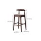 Industrial Fabric Counter & Bar Stools Ash Wood Indoor Stools Clearhalo 'Bar Furniture' 'Bar Stools' 'bar_stools' 'furn' 'furn_bar_stools' 'Furniture' 'Kitchen & Dining Furniture' 1200x1200_64780474-e3a6-4887-a50a-bc18ed49ca00