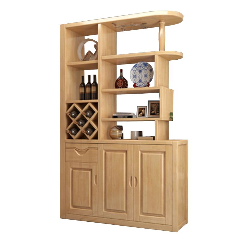 コンテンポラリー78.74 "Hキャビネットソリッドウッドアクセントキャビネット付きドア付き