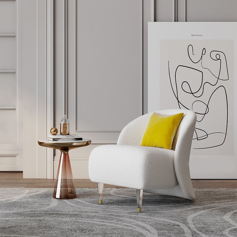 Canapé moderne blanc pour salon