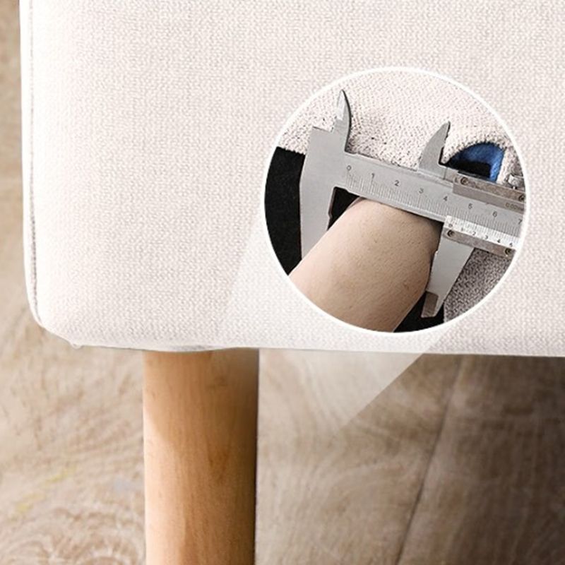 Scandinave 24,4 "de large oreillers de dos carré arme carrée convertible canapé