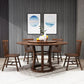 Round Pedestal Casual Dining Table Wood Color Fixed Turntable of Rubberwood Solid Wood Clearhalo ' dining_table' 'Dining Tables & Seating' 'Dining Tables' 'furn' 'furn_dining_table' 'Furniture' 'furniture_dining_table' 'Kitchen & Dining Furniture' 'kitchen&dining_furn' 'kitchen' 'kitchen_dining_table' 1200x1200_647c9386-6a2a-4d70-8a1a-1b8a986a52a9