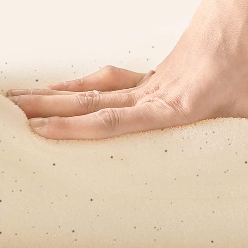 Cream Tufted Armless Sofa Wooden Frame Settee in Ash with Footrest Clearhalo 'furn' 'furn_sofas' 'Furniture' 'Living Room Furniture' 'Sofa' 'sofas' 1200x1200_648c24bc-549e-4c12-8831-463596e1c244