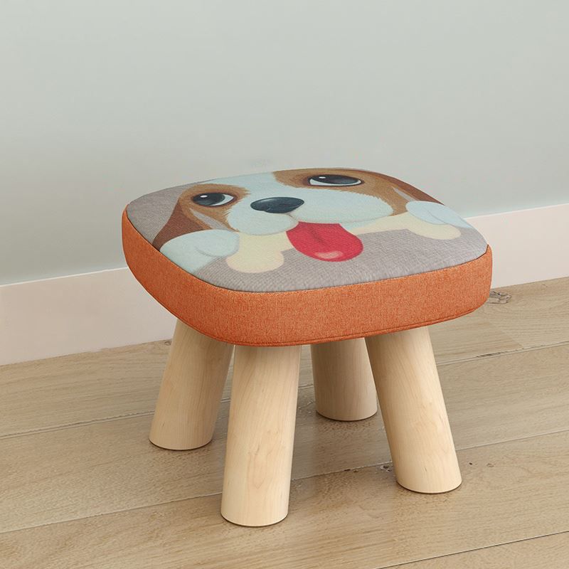 Modern Wooden Standard Trea Resistant Solid Color Indoor Standard Clearhalo 'furn' 'furn_ottomans_poufs' 'Furniture' 'Living Room Furniture' 'Ottomans & Poufs' 'ottomans_poufs' 1200x1200_648e0a86-dd2d-49f3-ac66-b5c2dd00278a