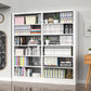 Urban Open Back Shelf Bookcase Standard Steel Bookshelf for Study Room Clearhalo 'Bookcases' 'furn' 'furn_bookcases' 'Furniture' 'Office Furniture' 1200x1200_648e6358-4eab-43c1-a4d6-7135abd7c861