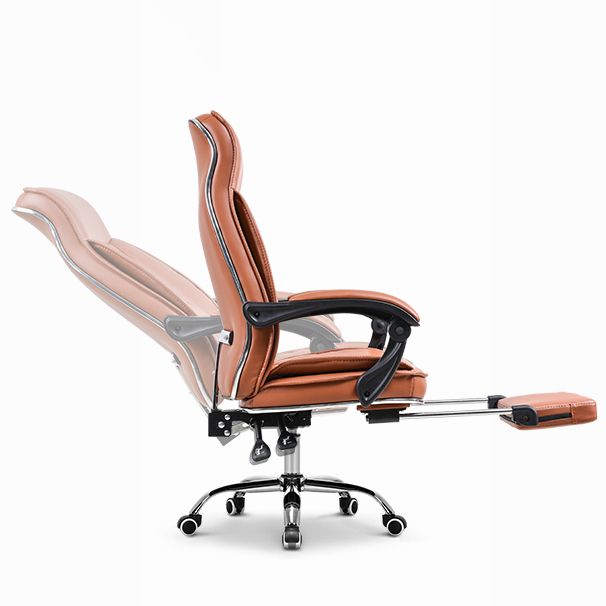 24"W Contemporary Executive Chair Swivel Upholstered Managers Chair Clearhalo 'furn' 'furn_office_chair' 'Furniture' 'Office Chairs' 'Office Furniture' 'office_chair' 1200x1200_648e86be-10f1-4fee-a5c5-31e2e234c4ff
