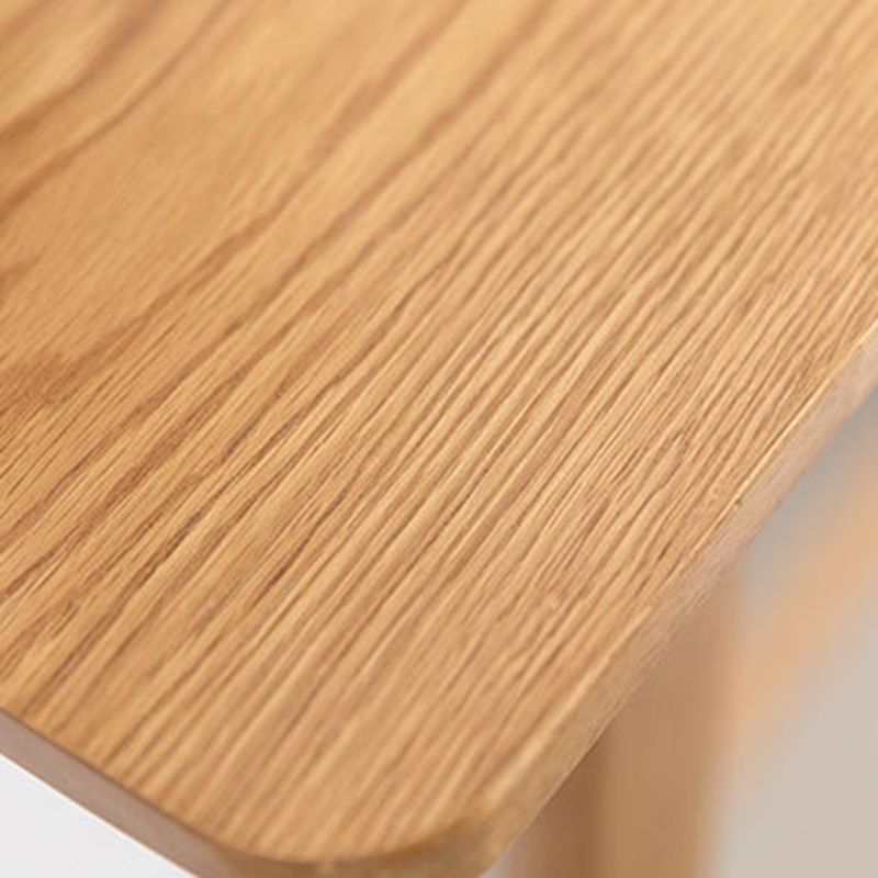 Moderner Bistro-Bartisch, rechteckiger Massivholz-Bartisch für Zuhause