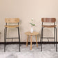 Black Metal Barstool Industrial Indoor Tall Stool with Wood Seat, 1 Piece Clearhalo 'Bar Furniture' 'Bar Stools' 'bar_stools' 'furn' 'furn_bar_stools' 'furniture_bar_stools' 'Kitchen & Dining Furniture' 'kitchen&dining_furn' 'kitchen' 'kitchen_furn' Furniture' 1200x1200_6490c080-380a-4fed-9838-f291b36f04e5